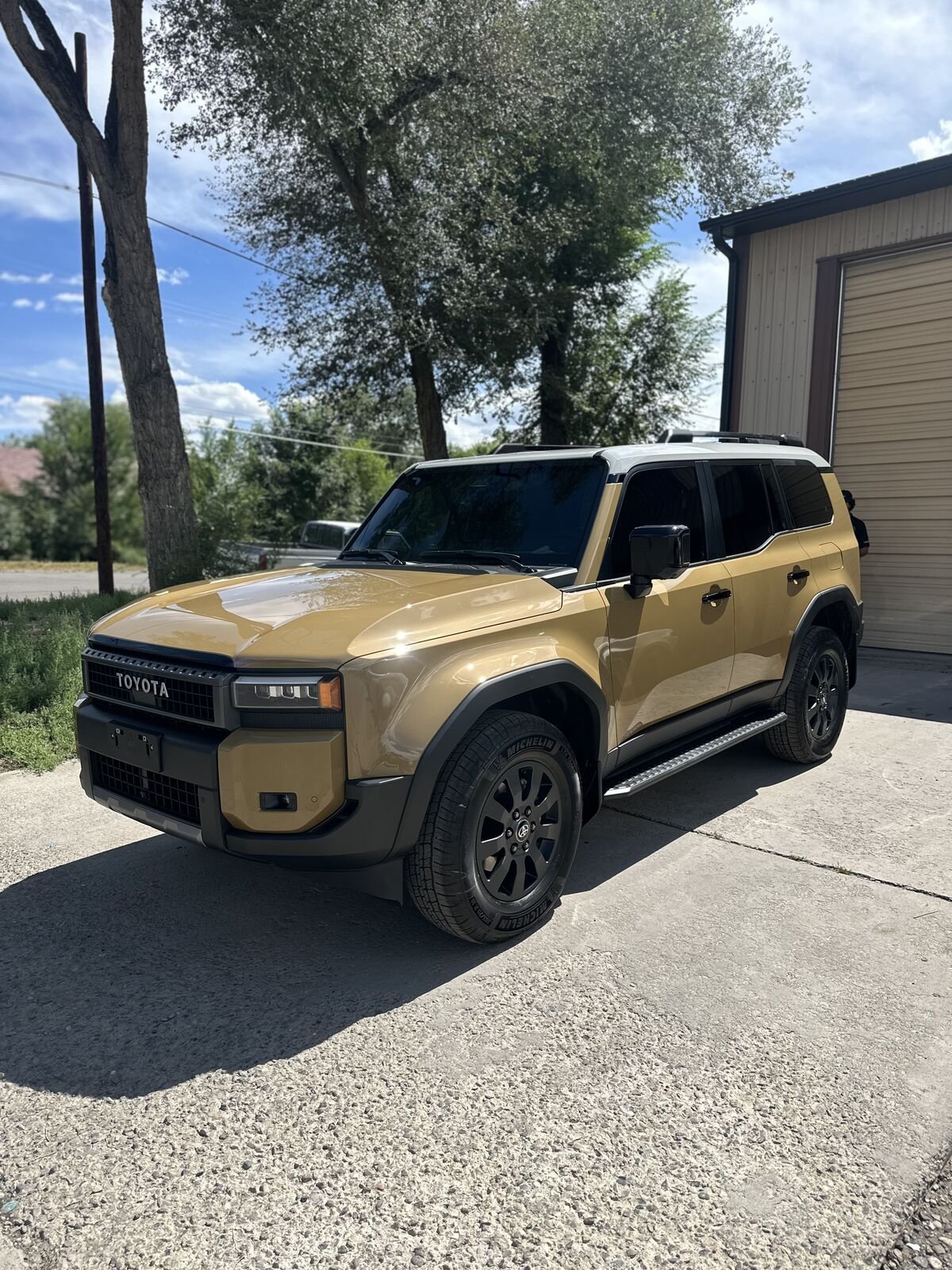 Rivian featuring professional window tinting installed by Premium Auto Solutions in Montrose, CO